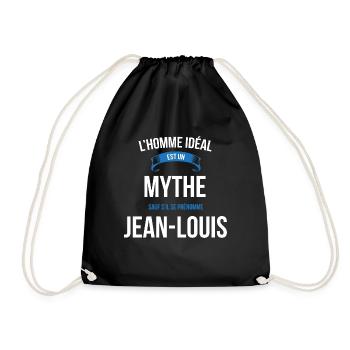 Jean-Louis idéal mythe cadeau noël - Sac de sport léger - noir - Devant