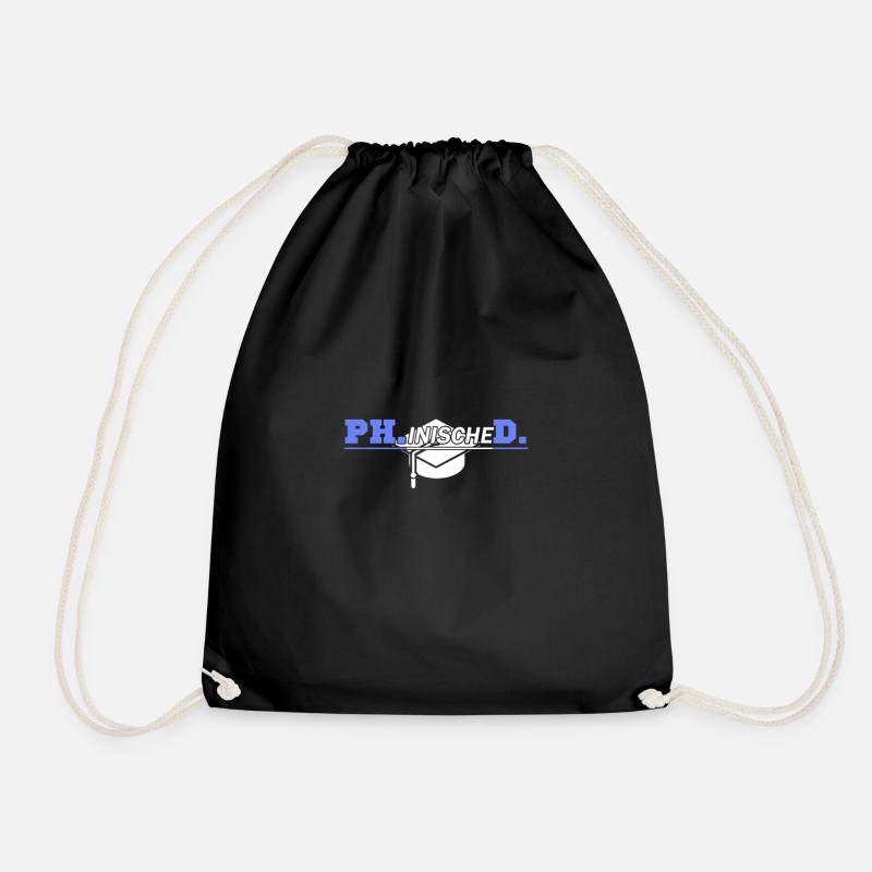 dottorato di Ricerca - Sacca sportiva - nero