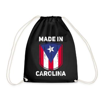 Puerto Rico - Drawstring Bag - black - Front