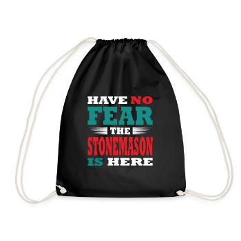 Have no Fear the Steinmetz is here Outfit - Drawstring Bag - black - Front