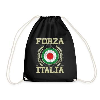 Forza Italia, le design cool de l’Italie - Sac de sport léger - noir - Devant