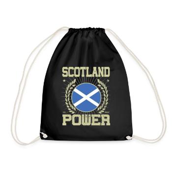 Cool Scotland Design - Sac de sport léger - noir - Devant