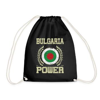 Cool Bulgarie, Design - Sac de sport léger - noir - Devant