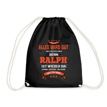 Tout va bien se passer, parce que Ralph est là Outfit - Sac de sport léger - noir - Devant
