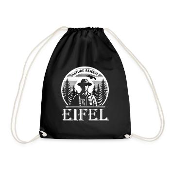 Réserve naturelle de l’Eifel – Beauté de la nature - Sac de sport léger - noir - Devant