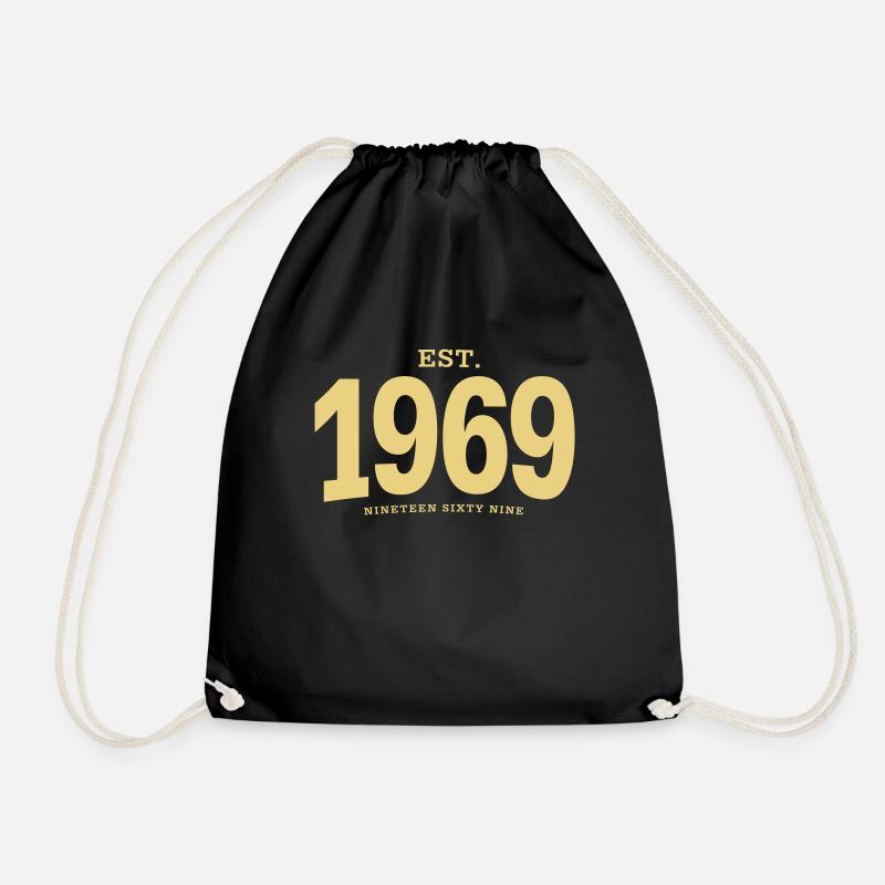 EST. 1969 Nineteen Sixty Nine - Turnbeutel - Schwarz