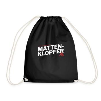 Mat Knocker Lutte Idée cadeau de lutte - Sac de sport léger - noir - Devant