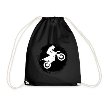 Le plaisir de la moto - Sac de sport léger - noir - Devant