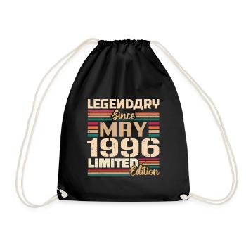 Mai 1996 Mai - Jubilé Mai 1996 - Sac de sport léger - noir - Devant