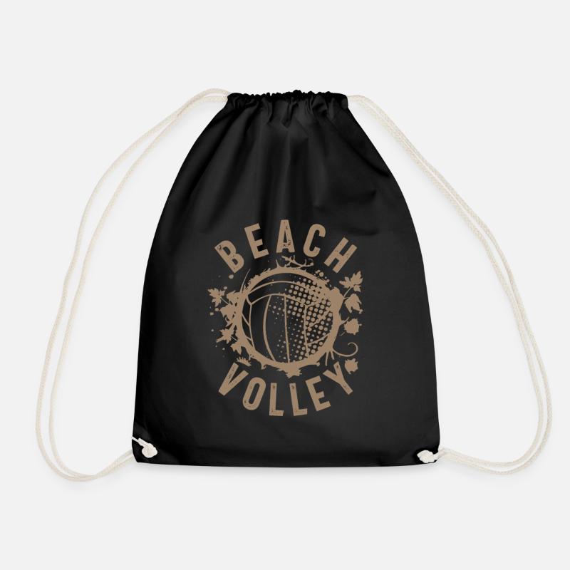 Beach-volley - Sac de sport léger - noir
