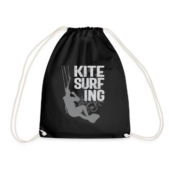 Kite surf - Sac de sport léger - noir - Devant