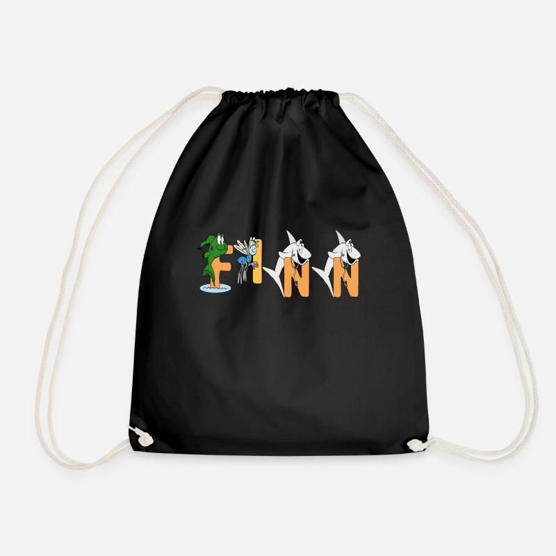 Finn - Turnbeutel - Schwarz