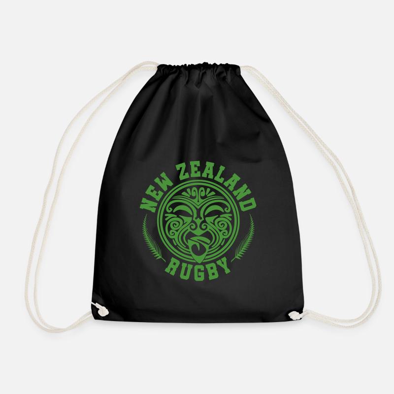 Nouvelle-Zélande de rugby | Couleur changeable - Sac de sport léger - noir