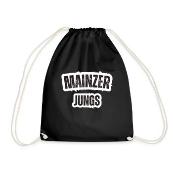 Mainzer Jungs - Turnbeutel - Schwarz - Vorne