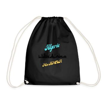 Algérie mon amour - Sac de sport léger - noir - Devant