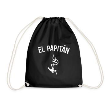 EL PAPITAN - CAPITAN - Marin - père - Sac de sport léger - noir - Devant