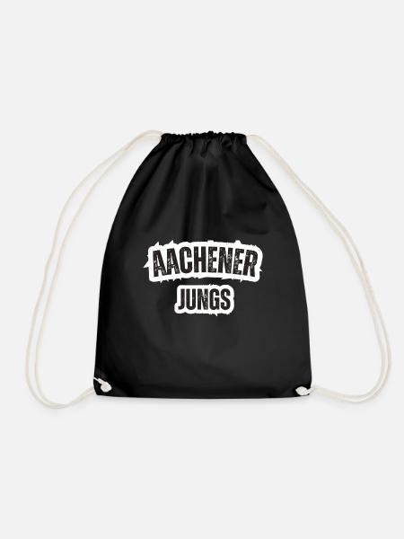 Aachener Jungs - Turnbeutel - Schwarz