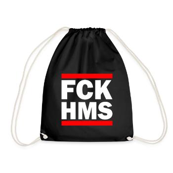 Fck hms - Sac de sport léger - noir - Devant