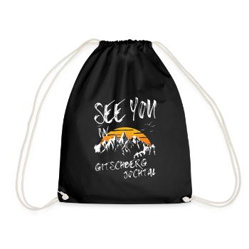 Gitschberg Jochtal snowboard Ski randonnée - Sac de sport léger - noir - Devant