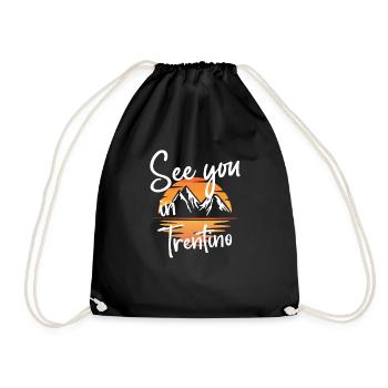 Trentin Snowboard Randonnée et ski - Sac de sport léger - noir - Devant
