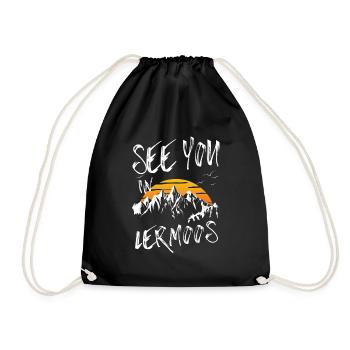 Lermoos Ski Tyrol Snowboard Autriche - Sac de sport léger - noir - Devant
