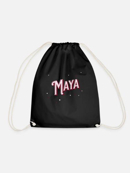 Noms mayas personnalisés - Sac de sport léger - noir