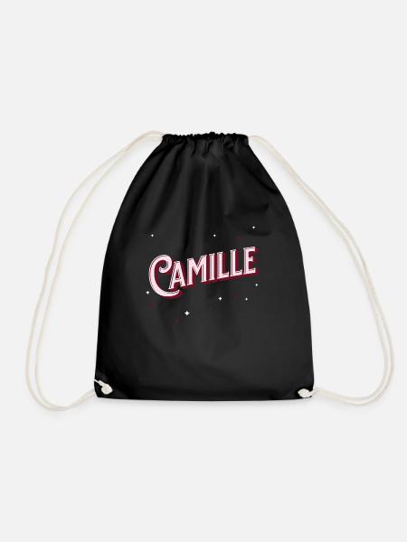 Noms Camille personnalisés - Sac de sport léger - noir