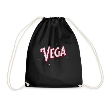 Vega nomme des noms personnalisés - Sac de sport léger - noir - Devant