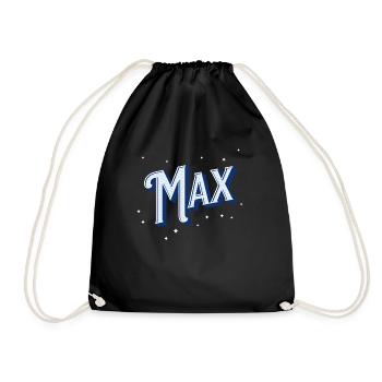Nombre maximal de noms personnalisés - Sac de sport léger - noir - Devant