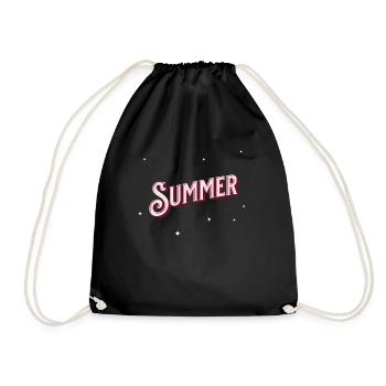 Noms Buzzer personnalisés - Sac de sport léger - noir - Devant