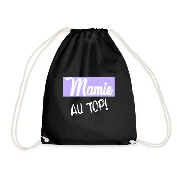 GRANNY. MOTHER'S DAY - Drawstring Bag - black - Front
