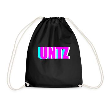 Untz Rave - Turnbeutel - Schwarz - Vorne
