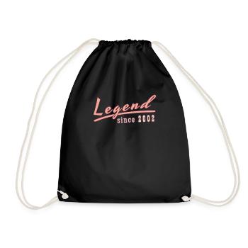 legend since 2002 - Sac de sport léger - noir - Devant