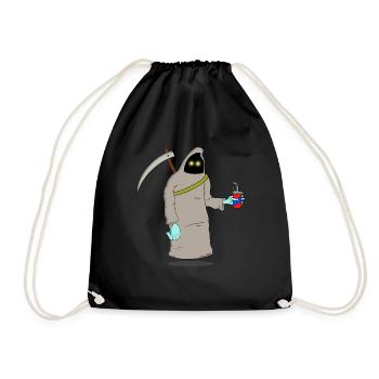 Chillin' Death - Drawstring Bag - black - Front