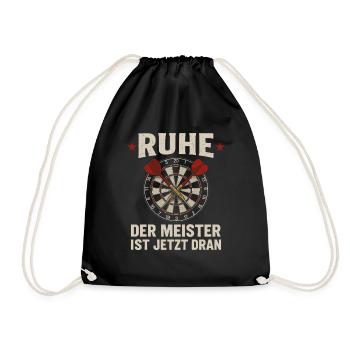 Maître des fléchettes – Repos à l’Oche - Sac de sport léger - noir - Devant