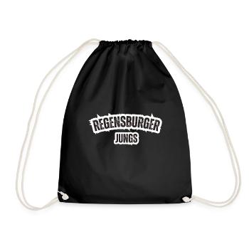 Regensburger Jungs - Turnbeutel - Schwarz - Vorne