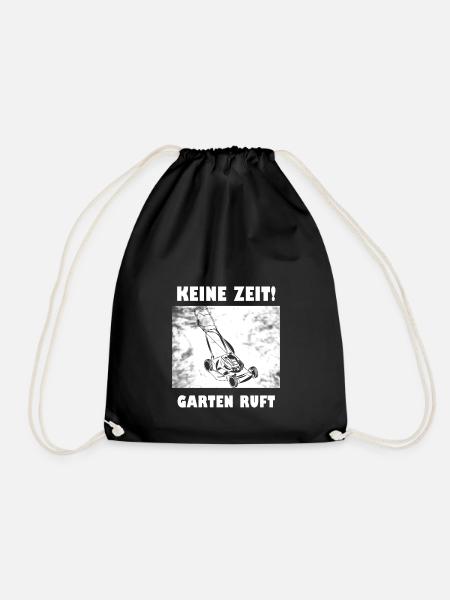 Gärtner Gärtnerin Humor - Turnbeutel - Schwarz