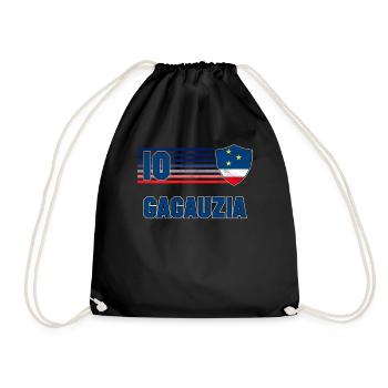 Gagauzia - Drawstring Bag - black - Front