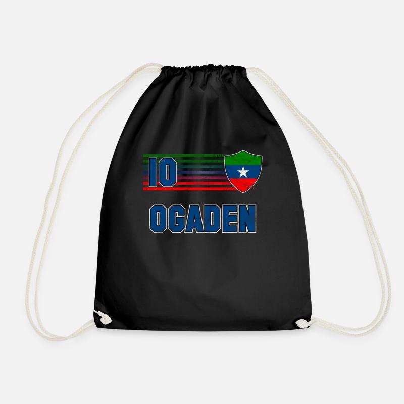 Ogaden - Drawstring Bag - black