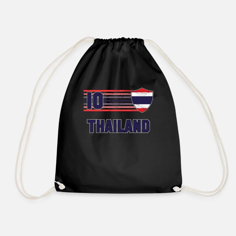 Thaïlande - Sac de sport léger - noir