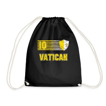 Vatican - Sac de sport léger - noir - Devant