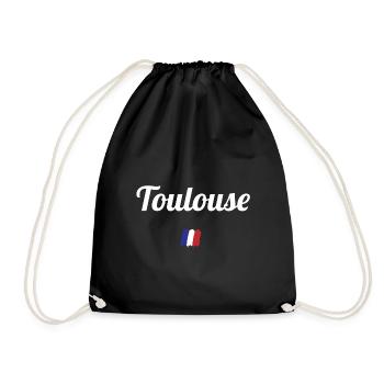 TOULOUSE - Sac de sport léger - noir - Devant