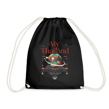 Ma Thaïlande touche ton âme - Sac de sport léger - noir - Devant