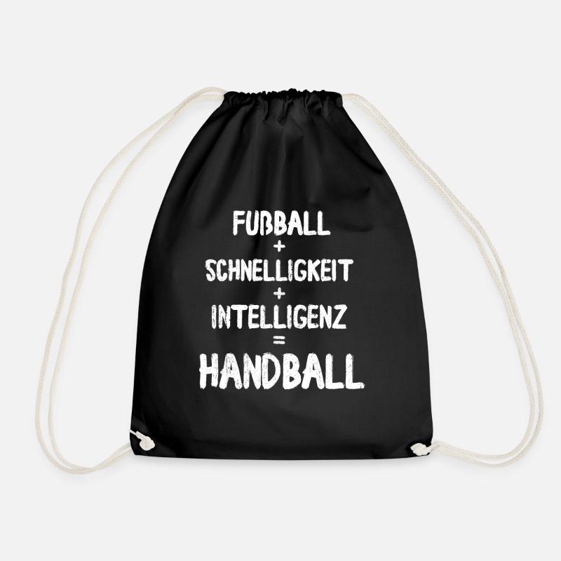 Handball - Turnbeutel - Schwarz