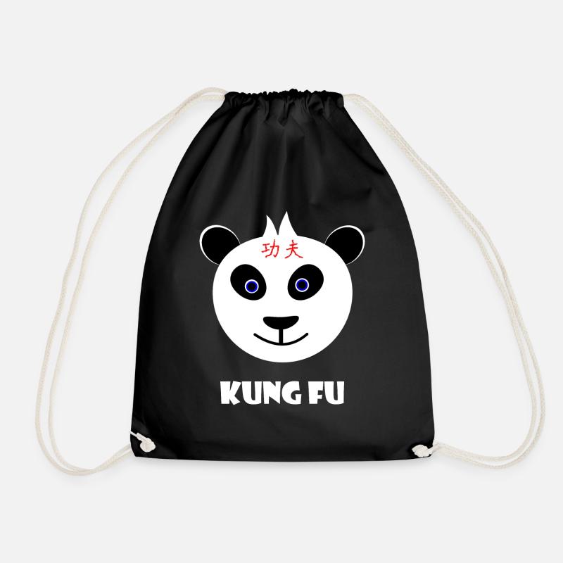 Kung Fu - Turnbeutel - Schwarz