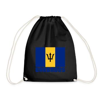 Barbados - Turnbeutel - Schwarz - Vorne