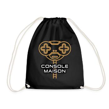 Console Maison - Parodie Gamer Geek - Sac de sport léger - noir - Devant