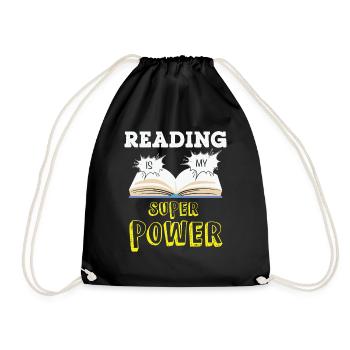 My Book smells Better than your Tablet - Turnbeutel - Schwarz - Vorne