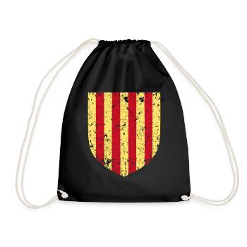 Eastern Pyrenees - Drawstring Bag - black - Front