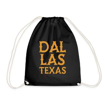 Dallas - Texas - États-Unis d’Amérique - États-Unis - Sac de sport léger - noir - Devant